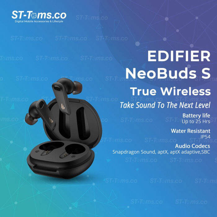 Edifier NeoBuds S True Wireless TWS Hybrid ANC Snapdragon Sound