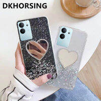 DKHORSING เคสสำหรับ VIVO V29 5G หรูหราความรักแต่งหน้าซิลิโคนแววนิ่มโปร่งใสเคสโทรศัพท์ Vivo ฝาครอบ V29 VIVOV29 5G