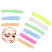 △ 6 Pairs Rainbow Silicone Eyelash Perm Pad Colorful Reusable Lashes Rods Shield Lifting 3D Eyelash Curler women Make Up Tools