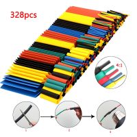 ◘℗✔ Thermoresistant Tube Heat Shrink Wrapping Kit Shrin Tubing Assorted Size Wire Cable Insulation Sleeving Cable Sleeve