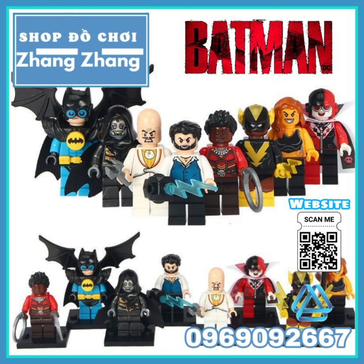 FREESHIP MAX] Đồ chơi Xếp hình Logan Batman Harley Quinn Comics Lego  Minifigures POGO PG8111 [Shop Đồ Chơi Zhang Zhang] 