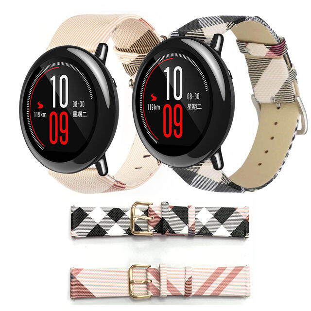 Amazfit pace deals leather strap