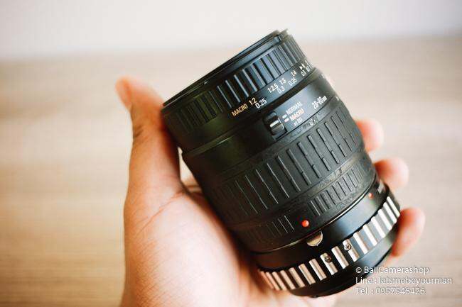 ขายเลนส์มือหมุน-sigma-28-80mm-f3-5-5-6-macro-สำหรับใส่กล้อง-fujifilm-mirrorless-ได้ทุกรุ่น-serial-3383118