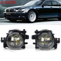 โคมไฟขับขี่กลางวันไฟ LED รถตัดหมอกอัตโนมัติพร้อมหลอดไฟสำหรับ BMW 7ชุด E65 E66 730 D 740 745 D 735 745 760 2005 2006 2007 2008