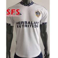 shot goods 【SFS】Top Quality Player Versio 22-23 LA Galaxy Jersey Home Soccer Football Jersey White Fitting Waist Area Desigen