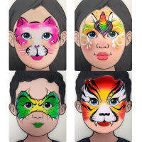 ขายร้อนภาพวาดแบบใช้ซ้ำได้แม่แบบการออกกำลังกาย Face Body Art ภาพวาดพลาสติก Stencils เครื่องมือแต่งหน้า-BIANO