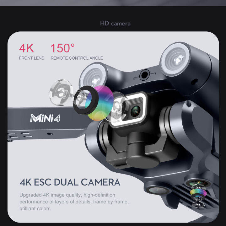 โดรน-rc-4k-hd-1080p-professional-esc-camera-ลื่นไหลด้วยแสง-localization-2-4g-wifi-เซ็นเซอร์หลีกเลี่ยงอุปสรรคเฮลิคอปเตอร์ของเล่น