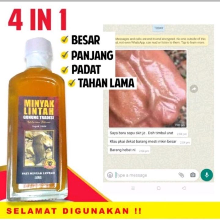 Mens Products Sex Products Minyak Lintah Gunung Tradisi Lazada Ph 7834