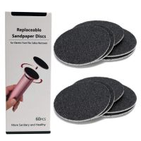 ZZOOI 60Pcs Replacement Sandpaper Disk Discs For Electronic Foot File Callus Remover Tool