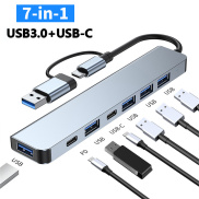 NicEseed Ổ Cắm USB 3.0 Type C 7 In 1 5 In 1 4 In 1 Bộ Chuyển Đổi Đa Cổng