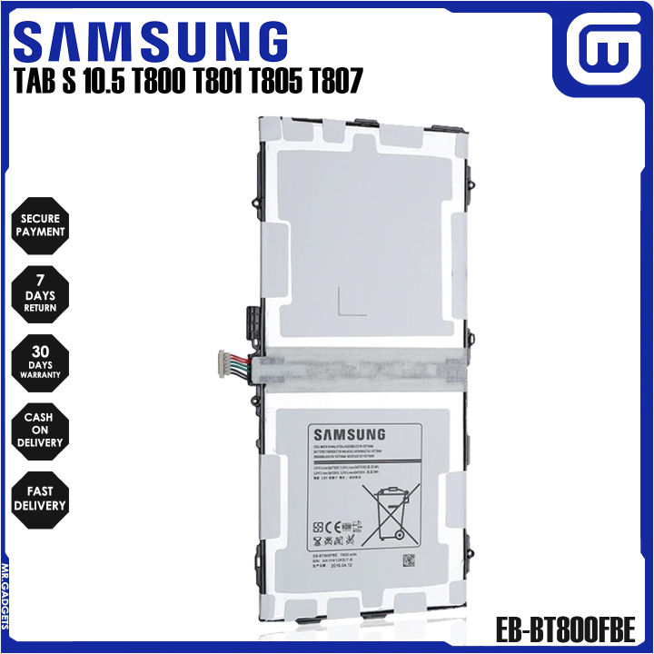 Batterie Samsung Galaxy Tab S 10.5 original