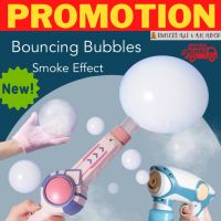 Smoke Bubble Wand Automatic Bubble Gun with Sound &amp; Light Bubble Machine Camera Free Bubble Solution Liquid