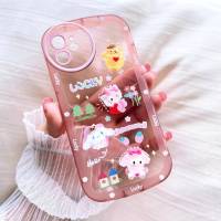 เคสนูนTPU ลายการ์ตูนน่ารัก ใช้สำหรับiPhone 11 i7 i8 se2 se3 7plus 8plus i6 i6s 6plus 6splusไอโฟน11 7พลัส 8พลัสเคสแบบนนิ่