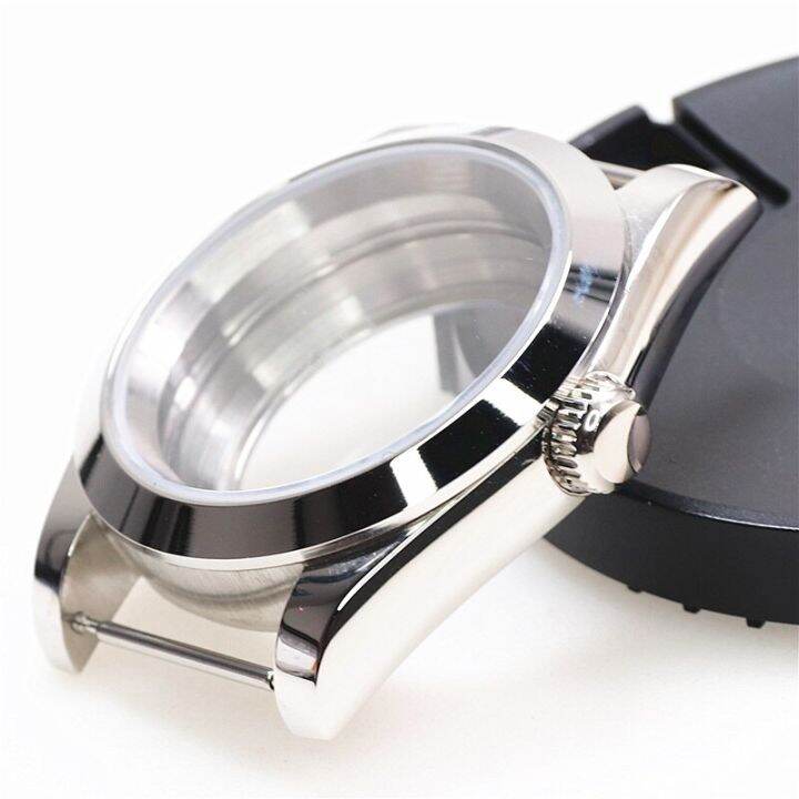 suitable-for-36mm-oyster-perpetual-sapphire-glass-with-magnifying-glass-stainless-steel-case-nh35nh36-movement-case-accessories