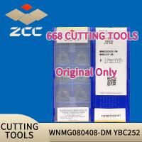 เครื่องมือตัด ZCC CT คาร์ไบด์ WNMG080408-DM YBM253 YBC352 YBC252 YBG202 YBD151 YBC152 YBC151 YBM251 YBC251 YBC351