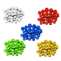 D7WD 30Pcs Mixed Sizes Screw Cover Motorcycle Wheel Screw Nut Housing Decoration Nails  Screws Fasteners