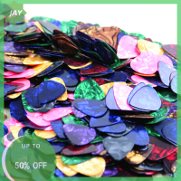 ?【Lowest price】Jay กีตาร์20pcs Picks 0.46mm / 0.71mm /0.96mm/Random Color