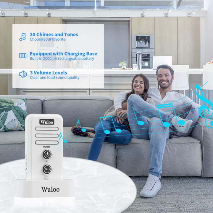 wuloo-wireless-intercom-doorbell-chime-for-home-intercomunicador-1t2-white-1t2-white
