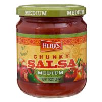 [Free Shipping! Herrs Medium Salsa Dip Sauce 454g. Product of USA | Cash on Delivery] จัดส่งฟรี! เฮอร์ส มีเดียม ซัลซ่าซอส 454กรัม | เก็บเงินปลายทาง