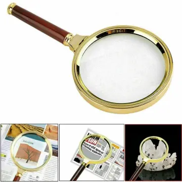 Large Magnifying Glass 10x Handheld Reading Magnifier For Seniors