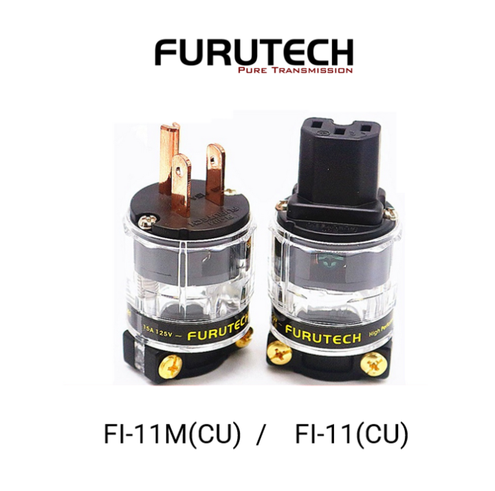 Furutech FI11(CU) / FI11M(CU) High Performance Connector Lazada