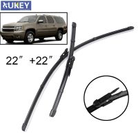 Xukey คู่ด้านหน้ากระจกหน้าต่างใบปัดน้ำฝนสำหรับ GMC Yukon XL สำหรับ Cadillac Escalade ESV EXT 22 "22" 2007 2008หยิกแท็บ