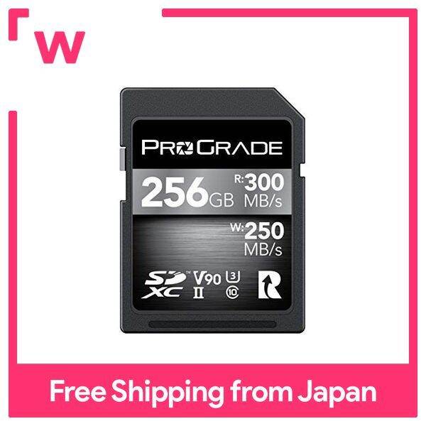ProGrade Digital [SDXC UHSII V90] COBALT 300R Memory Card (256GB