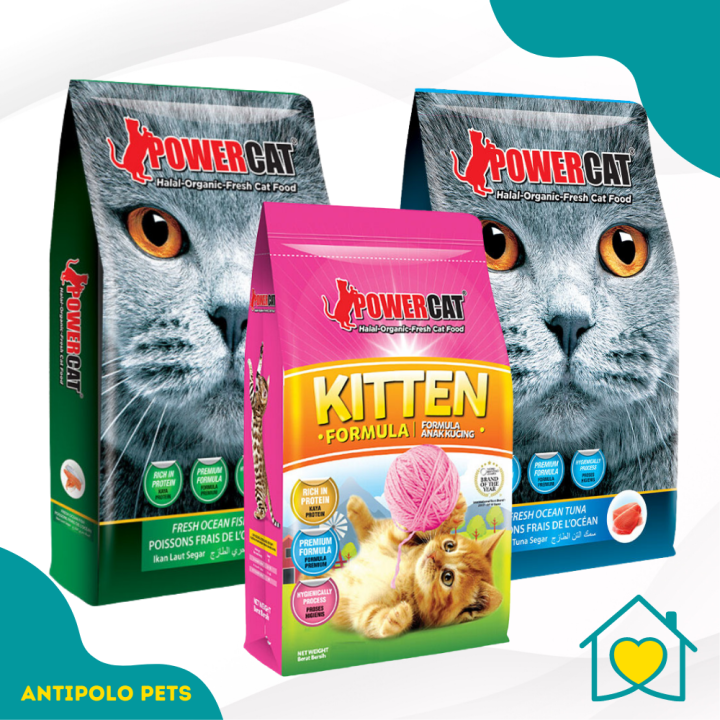 Powercat Organic For Kitten and Cat Dry Food 1kg | Lazada PH