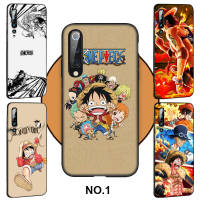 Casing หรับ OPPO A91 F15 A81 A92 A72 A52 A93 A94 Reno 2 2Z 2F 3 4 5 5K 6 4Z 6Z Lite Pro Plus A92S ni106 One Piece Anime Pattern Phone เคสโทรศัพท์