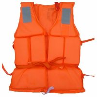 【Free Whistle】Life Jacket, Professional Safety Swimming Life Jacket Vest Safety Jackets, for Water Sports Drifting Surfing, Ordinary Life Vest And kid, Orange