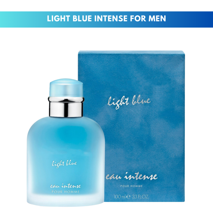 Light Blue Intense Perfume for Men Lazada PH