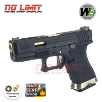 ปืนบีบีกัน WE G19 T1 G-Force อัพเกรดชุดท่อและฮอปจากค่าย Maple Leaf ไต้หวัน ให้ความแม่นยำ และอัพเกรด Hammer Bearing เพิ่มประสิทธิภาพใช้การใช้งาน