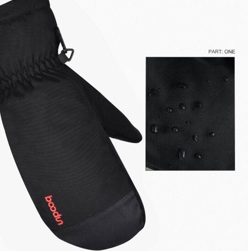 Boodun Outdoor Winter Warm Ski Gloves Snowboard Glove Waterproof
