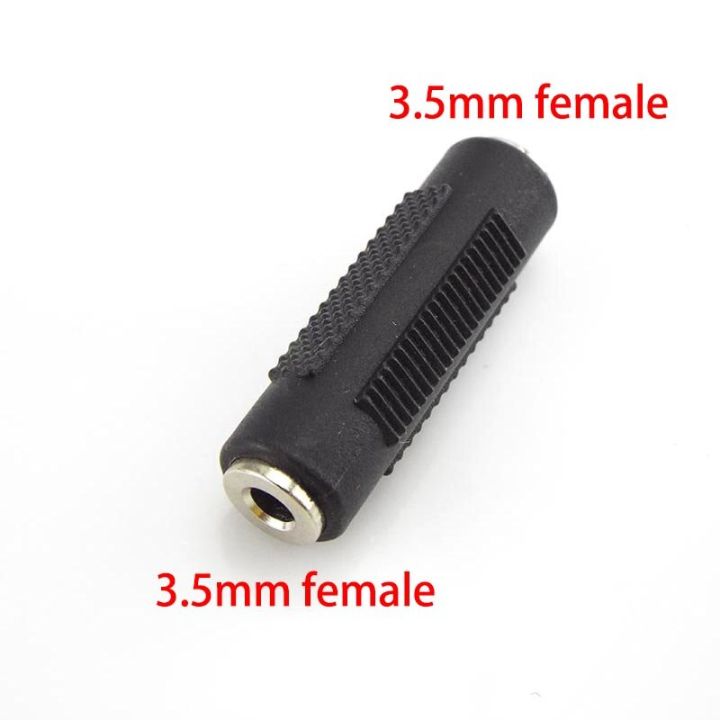 ；【‘； 3.5Mm Jack Coupler  Plated 3.5 Mm Female To 3.5Mm Female Jack Plug Audio Stereo Coupler Socket Adapter Connectors