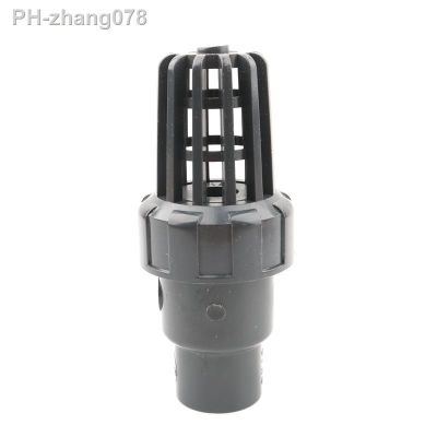 1pc PVC Bottom Valve Check Valve 20/25/32/40/50mm Water Pump Filter Aquarium Tank PVC Pipe Adapter