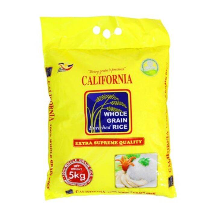 CALIFORNIA WHOLE GRAIN RICE 5KG Lazada PH