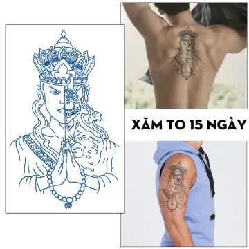 Giảm 1.124 ₫] Hình xăm dán nữ tatoo con voi kích thước 6 x 10 cm - miếng  dán hình xăm đẹp dành cho nữ - tháng 3/2024 - Mua Thông Minh