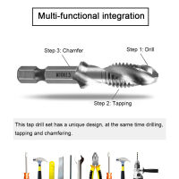 M10 Hex Shank ดอกสว่าน HSS 1/4 นิ้ว Quick Change Hex Shank Tapered Drill Bit Power Tool Part