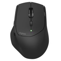 Rapoo Bluetooth Mice Multi-mode Wireless Mouse Switch between BT3.0/4.0 and 2.4G with Four Devices Connect  for Mac and Windows Basic Mice