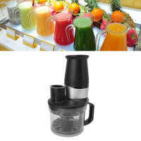 10 in 1 Countertop Blender Stainless Steel Blade Nutrient Extractor with Manual Juicer Vegetable Cutter EU Plug 220V