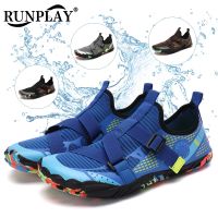 Men Women Beach Aqua Shoes Drainage Water Shoes Swim Barefoot Sandals Quick Dry Wading Shoes Boating Fishing Surfing Sneakers