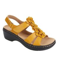 Summer Sandals Women  New Flower Wedge Platform Orthopedics Shoes R Rome Casual Comfortable Peep Toe Sandalias De Mujer