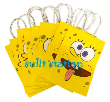 Spongebob goodie bags 12 Premium Quality Party Favor Reusable