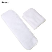 【CC】 Pororo newborn baby things washable reusable diapers insert ecological cloth diaper inserts 4 layers absorbent