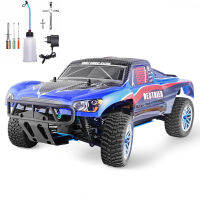 AHlmsm HSP 94155 RC รถ1:10ขนาด4wd สองความเร็ว Rc ของเล่น Nitro ก๊าซปิดถนนหลักสูตรระยะสั้นรถบรรทุกความเร็วสูงงานอดิเรกรถควบคุมระยะไกล