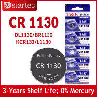 ใหม่5ชิ้น-25ชิ้น3โวลต์ CR1130ปุ่ม KL1130 BR1130 LM1130 DL1130 CR 1130เหรียญเซลล์นาฬิกาของเล่นระยะไกล