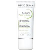 Bioderma Sebium Pore Refiner For Acne Skin ไบโอเดอร์มา ซีเบี่ยม พอร์ รีไฟเนอร์ ผลิตภัณฑ์บำรุงดูแลผิวที่มีรูขุมขนกว้าง สำหรับผิวผสมและผิวมัน 30 มล.