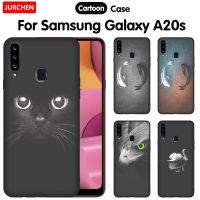 JURCHEN เคส A20S TPU นิ่มสำหรับ Galaxy,เคสซิลิโคนพิมพ์ลายการ์ตูนเคสสำหรับ Galaxy โทรศัพท์ A20 S 2019