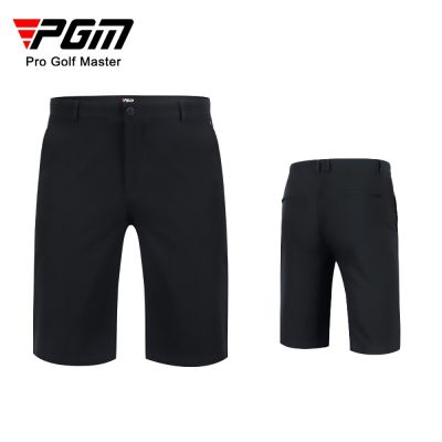 PGM Golf Pants Mens Solid Color Shorts Ball Summer Sports High Elastic Fabric Breathable golf