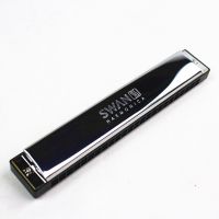 Swan Harmonica Tremolo C Key 24 Holes Tremolo Harmonica Mouth Organ High Quality Woodwind Musical Instruments